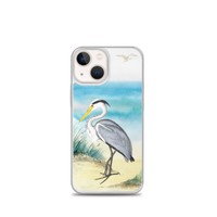 Heron iPhone Case / Beach Apple iPhone Cover / Tropical iPhone Case / Seagull Cover / Birds iPhone / Free Shipping