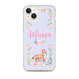 Apple iPhone Mama Case / Phone Case / iPhone Cover / Mama Fox with Pups / Flowers Case / Free Shipping / Kits Cubs