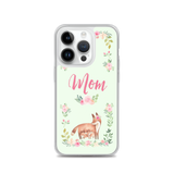 Apple iPhone Mom Case / Phone Case / iPhone Cover / Mom Fox with Pups / Flowers Case / Free Shipping / Kits Cubs