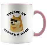 Fueled By Coffee & Doge Mug