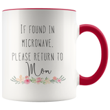 If Found Return To Mom Mug