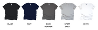 Hearts Short-Sleeve T-Shirt / Rainbow Hearts Tshirt / Fun Heart Shirt / Love Shirt / Free Shipping