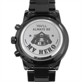 Police Officer My Hero Watch / Father's Day Gift / Police Officer Gift / Police Gift / Free Shipping