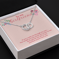 Girlfriend Soulmate Perfect Pair Necklace / Free shipping