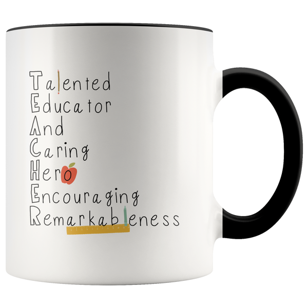 Teacher Acronym Mug
