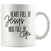 Heart Full of Jesus Mug