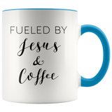 Fueled By Jesus and Coffee Mug