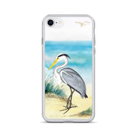 Heron iPhone Case / Beach Apple iPhone Cover / Tropical iPhone Case / Seagull Cover / Birds iPhone / Free Shipping