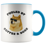 Fueled By Coffee & Doge Mug