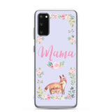 Samsung Galaxy Mama Case / Phone Case / Samsung Cover / Mama Fox with Pups / Flowers Case / Free Shipping / Kits Cubs
