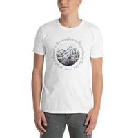 Go Out and Stand on the Mountain in the Presence of the Lord / Faith Based Tshirt / Free Shipping / Mountains Tee / Bible Verse