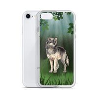 Apple iPhone Case Wolf in Nature / Phone Case / iPhone Cover / Wolf Forest