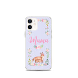 Apple iPhone Mama Case / Phone Case / iPhone Cover / Mama Fox with Pups / Flowers Case / Free Shipping / Kits Cubs