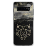 Samsung Galaxy Tiger Case / Phone Case / Samsung Cover / Gold Tiger / Black & White / Free Shipping