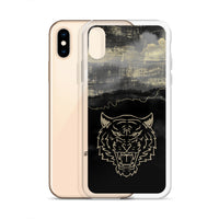 Apple iPhone Tiger Case / Phone Case / iPhone Cover / Gold Tiger / Black & White / Free Shipping