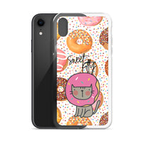 Sweet Kitty iPhone Case / Cat Donut Case / Donut Cat iPhone Cover / Doughnut Kitty / Free Shipping