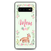 Samsung Galaxy Mom Case / Phone Case / Samsung Cover / Mom Fox with Pups / Flowers Case / Free Shipping / Kits Cubs
