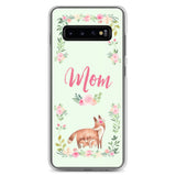 Samsung Galaxy Mom Case / Phone Case / Samsung Cover / Mom Fox with Pups / Flowers Case / Free Shipping / Kits Cubs