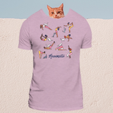 Meowmaste Short-Sleeve T-Shirt / Cat Yoga Shirt / Fun Tshirt / Funny Cat Shirt / Free Shipping / Namaste / Kitty Yoga