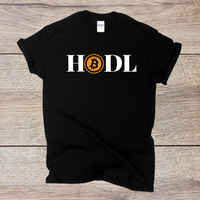 HODL T-Shirt / Bitcoin Shirt / BTC Tee / Investor Gift Idea / Free Shipping