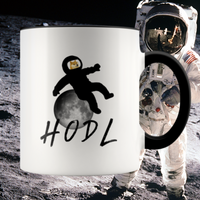 HODL Doge To The Moon Mug