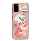Squirrel Butterfly Humming Bird Samsung Case / Roses Galaxy Cover / Dreamy Clouds / Samsung Galaxy Case / Free Shipping
