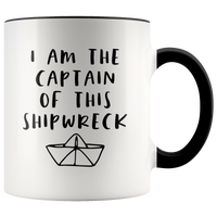 Captain of This Shipwreck Mug
