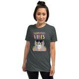 Summer Vibes Cat Shirt / Cat Kitty / Cool Cat Tshirt / Summer Shirt / Fun Tshirt / Gift Idea / Free Shipping