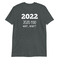 2022 T-Shirt / 2020 Too Tshirt / Wait What Funny Shirt / Not Again Humorous Tee / Free Shipping