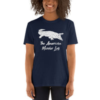 The American Murder Log Alligator Tshirt / Funny Gator Shirt / Bayou Everglades North America Reptile / Free Shipping / Humor Gift
