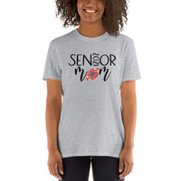 Class of 2021 Senior Football Mom Short-Sleeve T-Shirt for women - Graduation / Grad  Senior Class of 2021 - Gift Idea