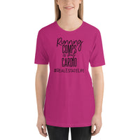 Running Comps Is My Cardio Short-Sleeve T-Shirt / Real Estate Life / Realtor Shirt / Free Shipping / Funny Tshirt