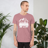 Outdoor Adventure TShirt / Mountains Shirt / Forest Shirt / Bears Shirt / Camping / Hiking / Free Shipping