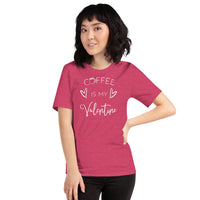 Coffee Is My Valentine TShirt / Coffee Lover / Valentine's Day / Valentine Shirt / Love Shirt / Java / Valentine Gift / Free Shipping