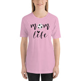 Soccer Mom Life T-Shirt / Sports Mom Tshirt / Mother Shirt / Soccer Ball / Heart Futbol Vida / Free Shipping