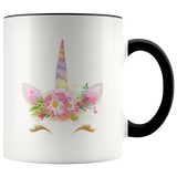 Glittery Sparkle Unicorn Mug