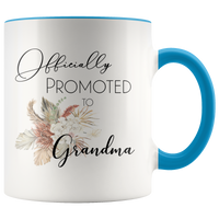 Grandma Officially Promoted Mug